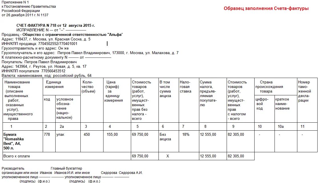 На основании выставленной счет фактуры. Счёт-фактура образец заполненный. Счет фактура пример заполнения. Образец счет фактуры без НДС образец заполнения. Счет фактура без НДС заполненный образец.