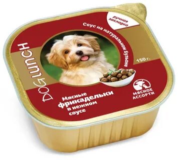 Влажный корм для собак с овощами