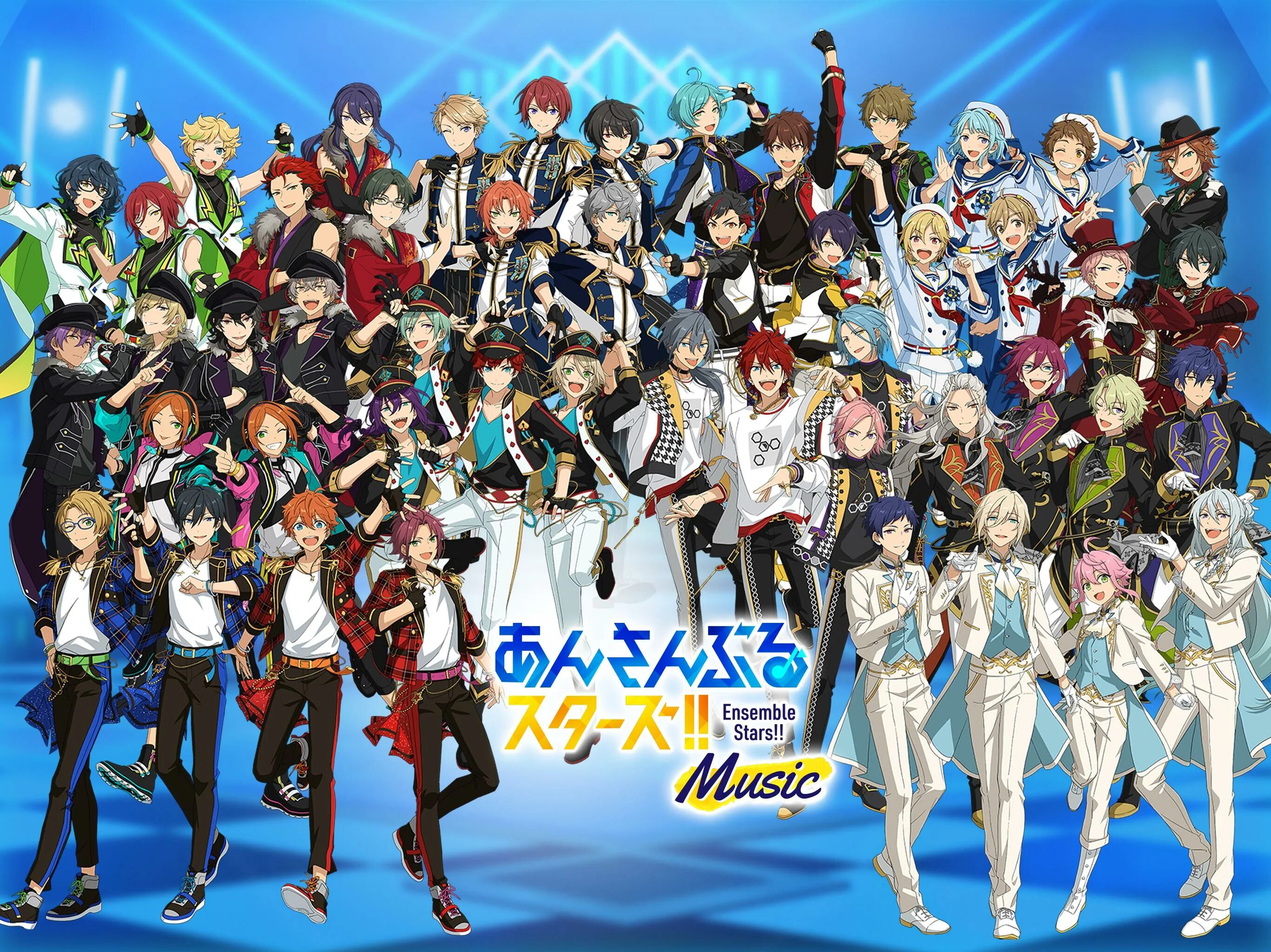 Айдол ритм игра. Ensemble Stars Music скрины. Взломанный Ensemble Stars Music. あんさんぶるスターズ！ Игра