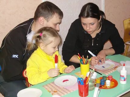Занятие в доу семья