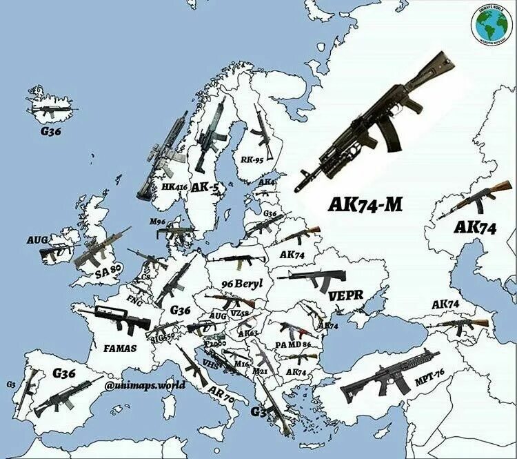 Карта Европы с армиями. Карта Европы войска. Европа вооруженные страны. Основное оружие в странах Европы карта.