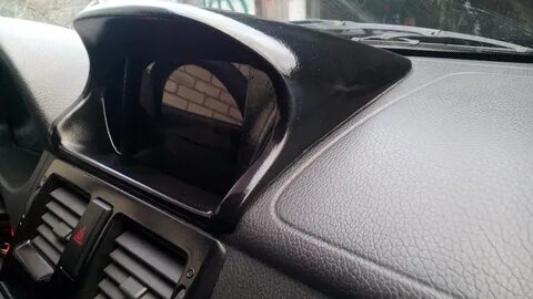 Козырек панели приора