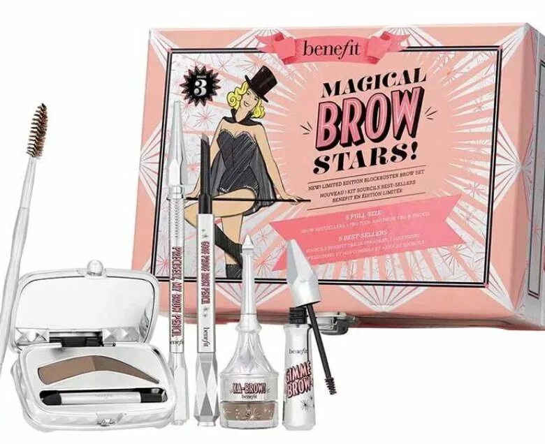 Benefit набор для бровей. Benefit Brow Magic. Benefit Brow Superstars набор для бровей Blockbuster Brow Set. Аппарат Бенефит. Magic brow