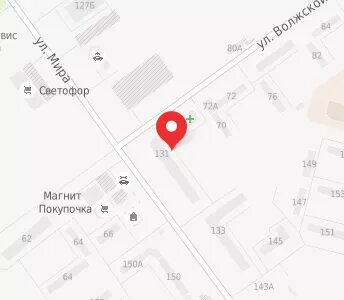 Карта волжского дружбы