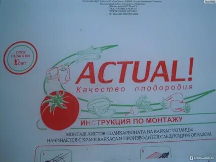Поликарбонат актуаль
