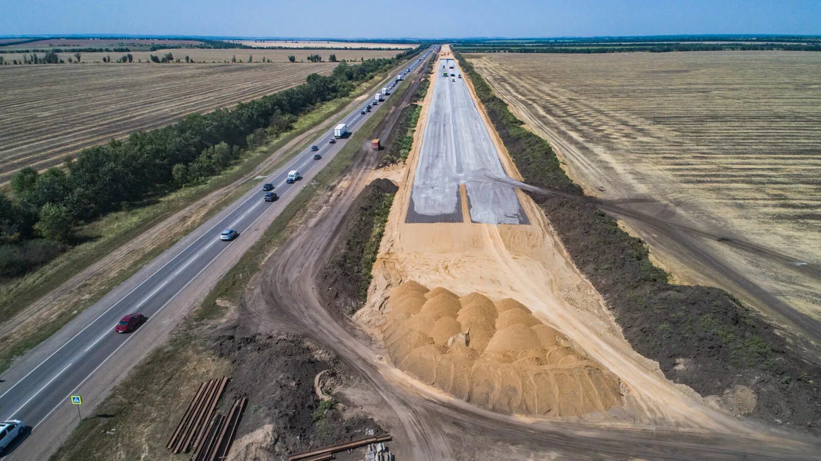 Участок дороги м4. Трасса м4 Дон участок Лосево Павловск. Обход Лосево и Павловска. Автомагистраль м4 Дон Воронеж. Объездная дорога Лосево на м4.