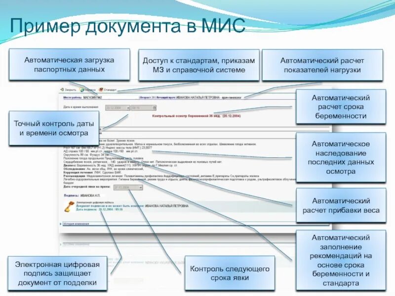 Информационная система справка