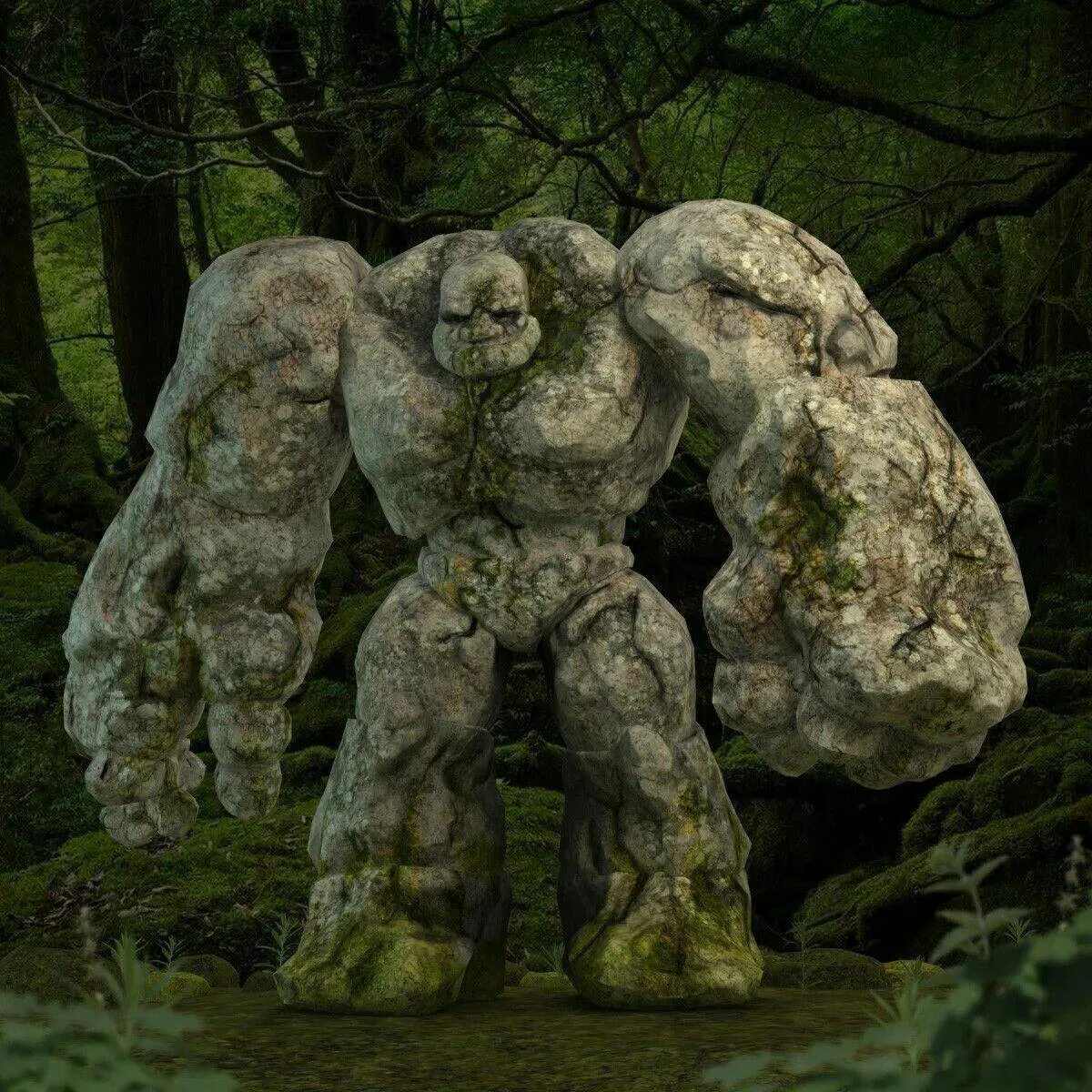 Из чего сделан мифический великан голем. Каменный великан голем. Голем чудовище. Железный голем в реальной жизни. Каменный великан ДНД.
