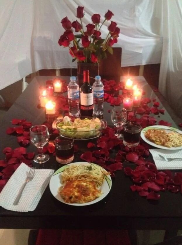 Romance Romantic dinner ideas for two, Romantic dinners, Romantic