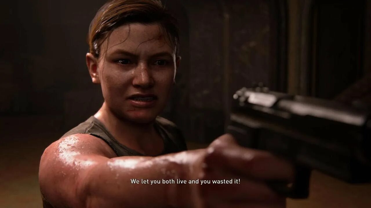 The face us 2. Эбби the last of us.