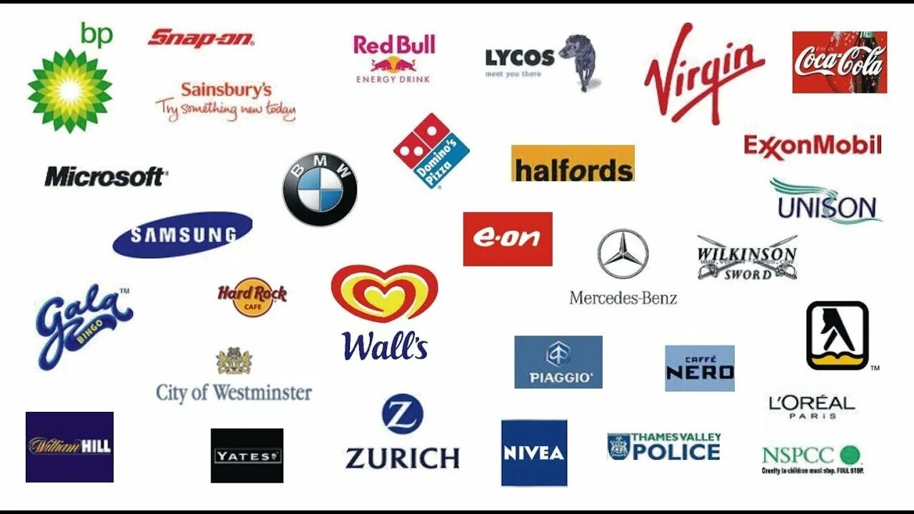 Famous advertising slogans. Brand name ideas. Логотипы крупных компаний. Us company. Самые популярные логотипы.