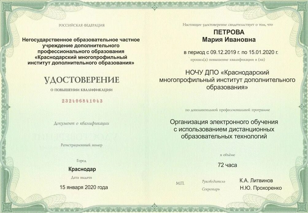 Негосударственное учреждение высшего профессионального образования