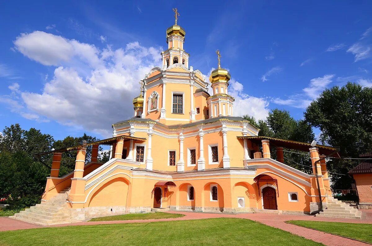 бориса и глеба в зюзине (1688 г. храм святых благоверных князей бориса и глеба в зюзине, москва. церковь св. храм бориса и глеба в зюзино. ).