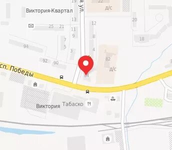 Карта калининграда проспект победы