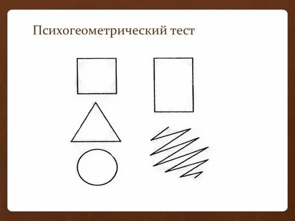 Тест на личность фигуры