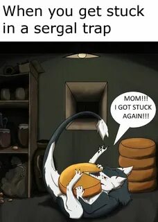 Mom got stuck