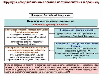 Субъекты внутреннего противодействия