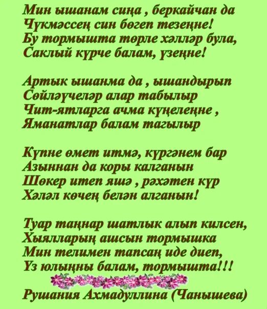 Рушания Ахмадуллина. Ышанам. Стихи Рушании Ахмадуллиной. Чанышева стих. 8 шин текст