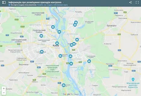 Карта камер видеофиксации в москве 2024