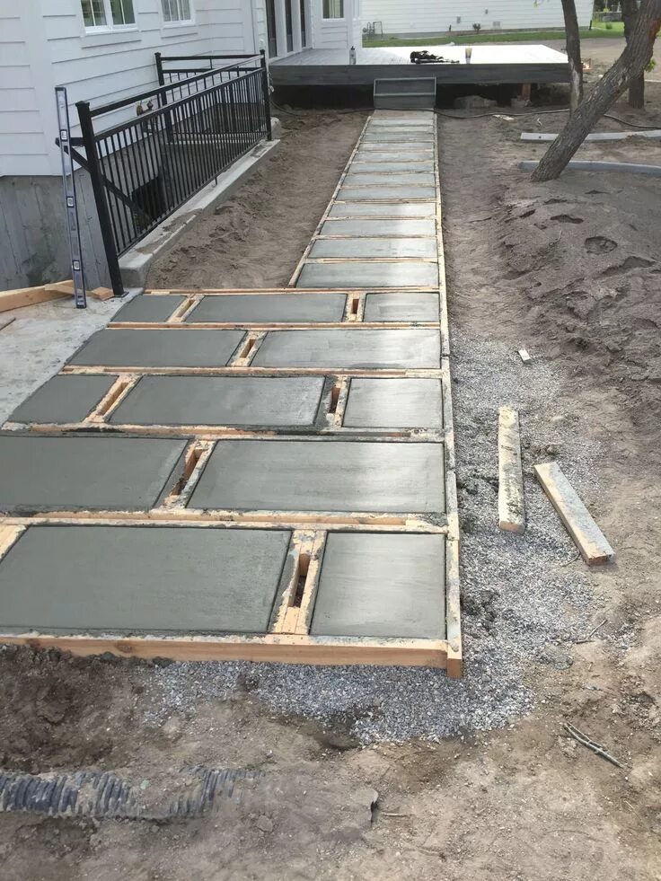 How To Pour Your Own Concrete Pavers Patio Ideas, Diy Poured Concrete Patio - Ti