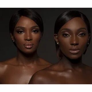 Dark skin women