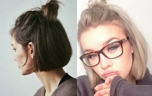 Прическа с каре хвост 155 Best Bob Haircut Ideas To Try In 2024 Short straight hair, Short hair styles