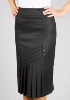 Етік фотосуреті бар қарындаш юбка