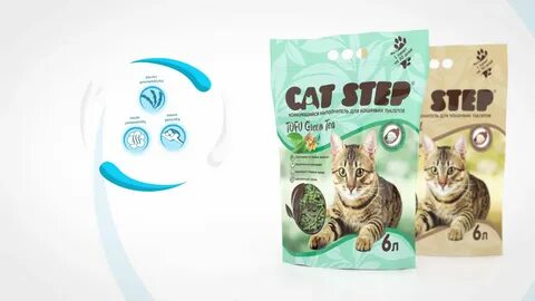 Наполнитель cat step tofu green