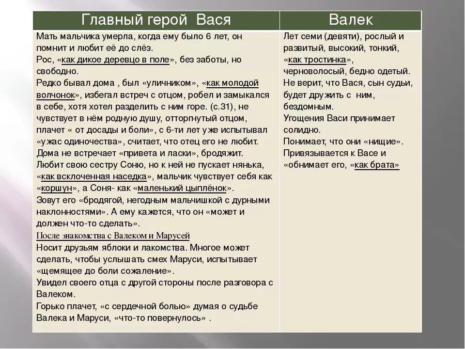 Сравнительная характеристика Васи и Валека. Сравнительная характеристика Васи и Валека в дурном обществе. Сравнительная характеристика Васи и Валька. Сравнительная характеристика героев Вася и Валек. Как автор относится к васе