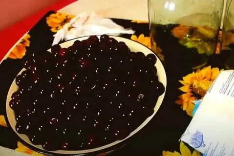 Косточки вишни в вине