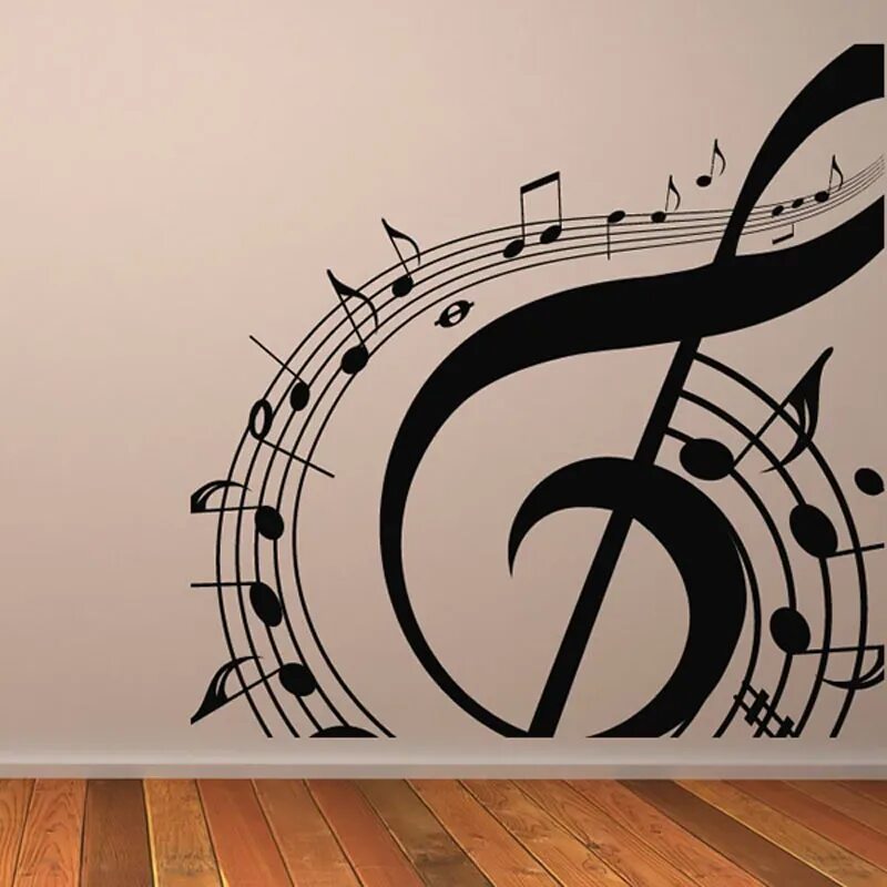 Музыка в углу где. Наклейки на стену в музыкальном стиле. Роспись стен в музыкальном стиле. Наклейки на стену музыкальная тематика. Музыкальная тематика на стенах.