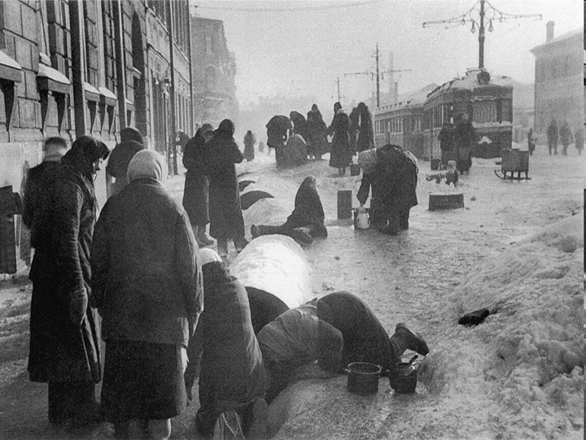 Блокада страшное время