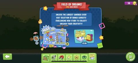 Bad piggies field of dreams