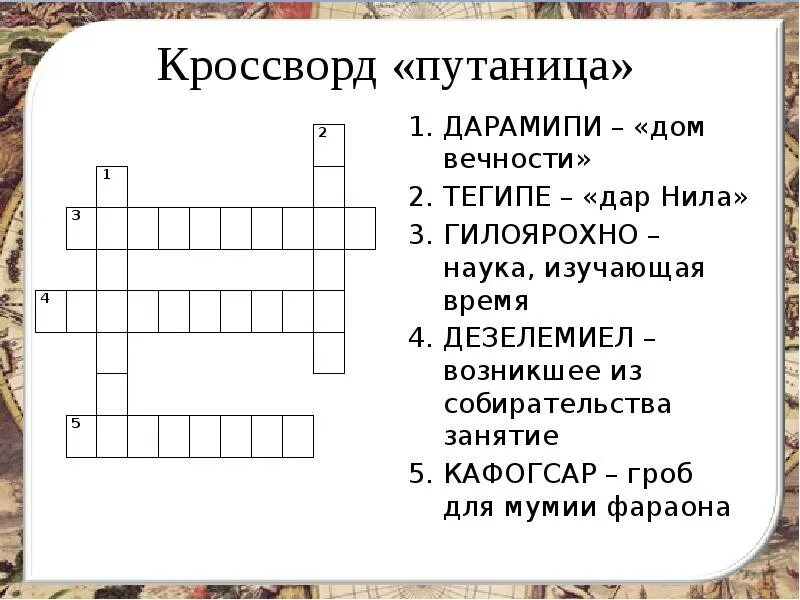 Тот родил его фараон 6 букв сканворд. Кроссворд путаница. Путаница сканворд. Кроссворд на тему песнь о вещем Олеге. Использование кроссворда на уроках истории.