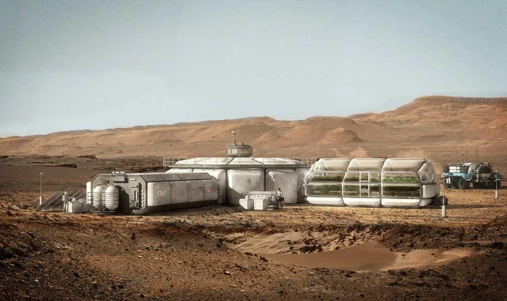 Марсианские контейнеры мир. Марсианский жилой модуль. Жилой модуль колонизация Марса. Жилой модуль на Марсе. Планета Марс колония марсоходы жилые модули.
