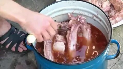 Замариновать окуня для копчения