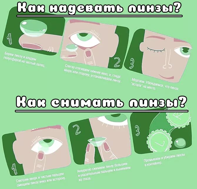 Уход за контактными линзами у детей: с какого возраста можно носить линзы детям?