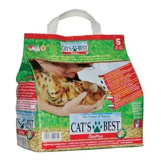 Cat's best комкующийся древесный наполнитель