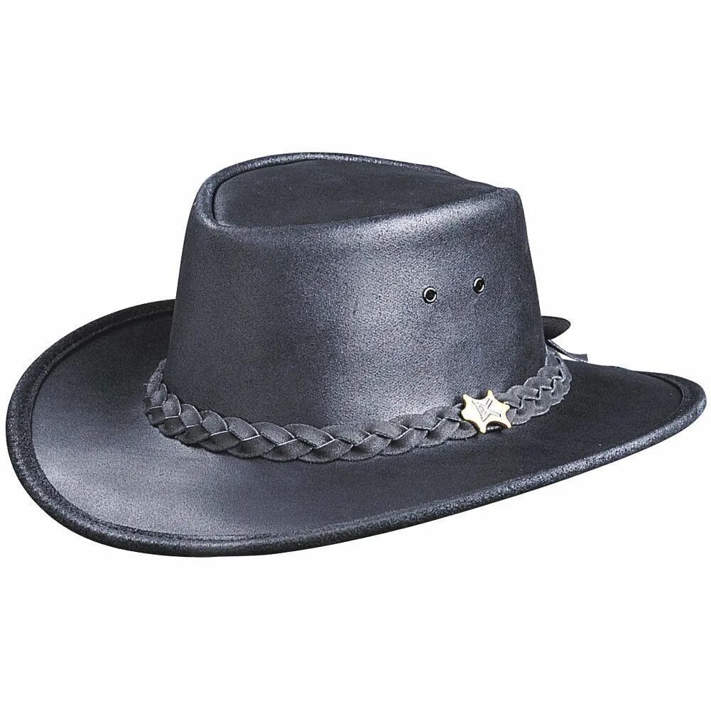 Кожаная шляпа Akubra - Australia. Minnetonka Leather шляпа. Австралийская ковбойская шляпа. Шляпа мужская кожаная австралийка. Жесткая шляпа