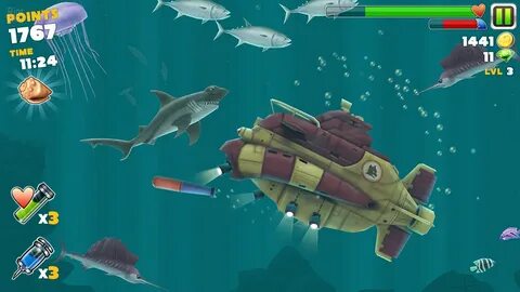 Hungry shark evolution денег