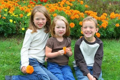 Her brother two children