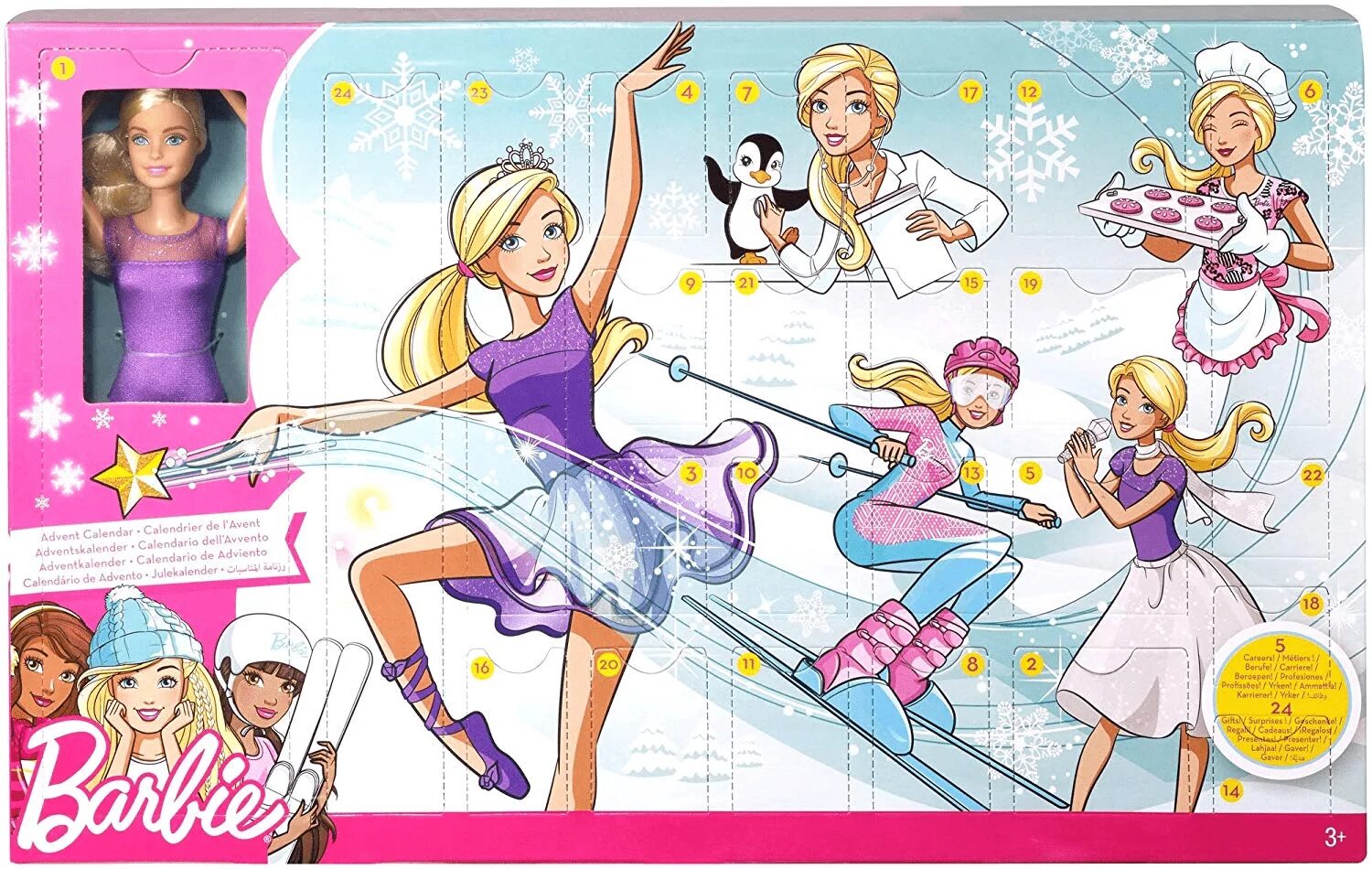 Barbie dreamtopia адвент календарь. Адвент календарь барби. кукла mattel адвент календарь барби. адвент календарь барби 2025. рождественский календарь барби.