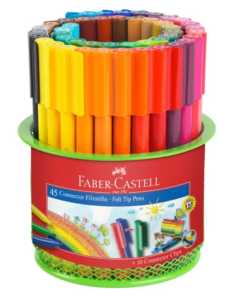 Фабер Кастелл набор. Faber-Castell набор фломастеров Connector, 45 шт.. Фломастеры Фабер Кастелл 12 цветов. Фабер Кастелл коннектор фломастеры 40 цветов. Маркеры 45