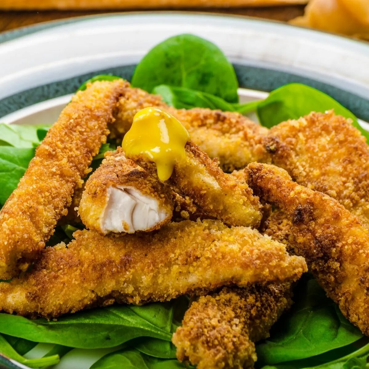 Air Fryer Buffalo Chicken. Crispy Chicken Nuggets. АИР Фрай. Fried food.