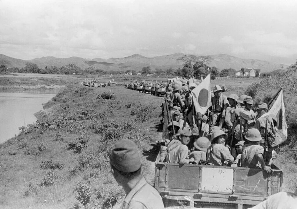 Оккупация вьетнама. Вторжение японии в индокитай 1940. вторжение во французский индокитай. оккупация японии 1945. вторжение японии в индокитай.