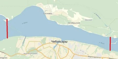 Карта заволжье