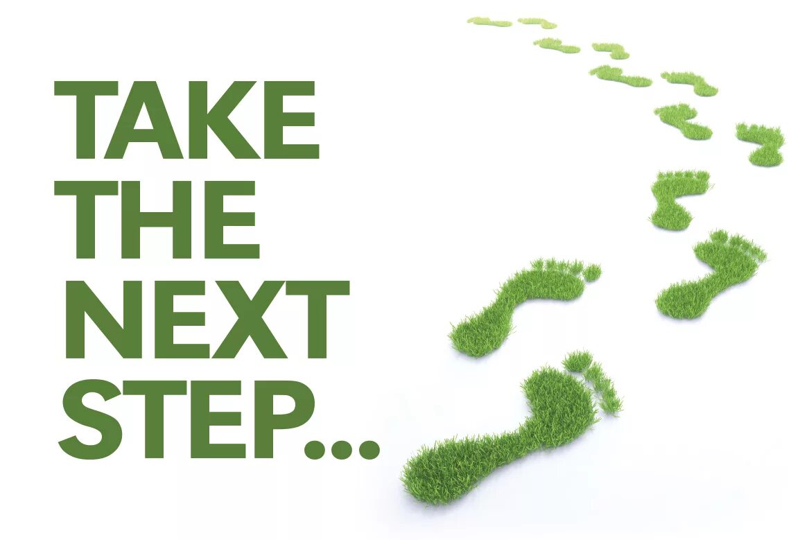 Take a step forward. Take a step forward