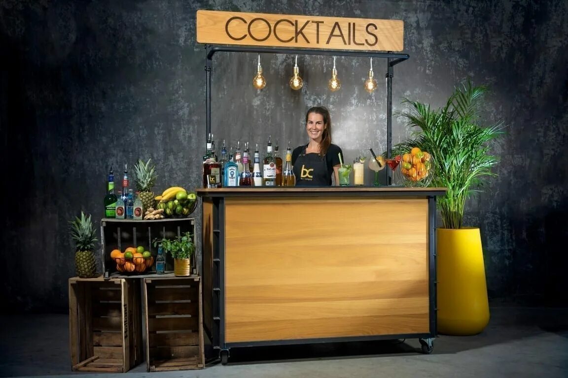 Stand of the bar