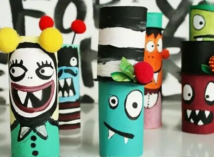 Какую поделку можно сделать из туалетной бумаги