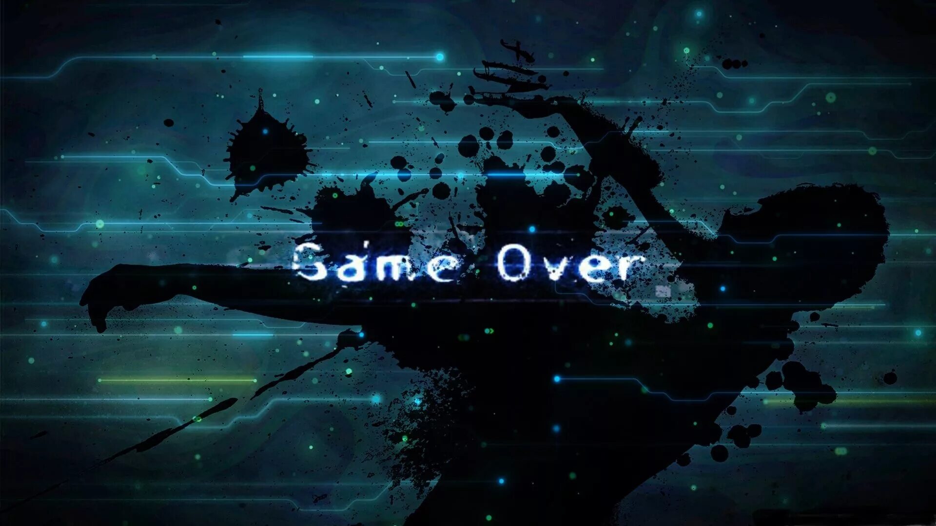 Называется игра в которую играет овер шоу. Game over. конец игры. фон гейм овер. экран game over.